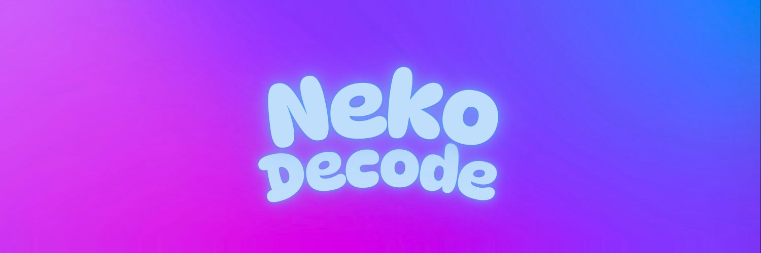 NekoDecode's profile banner image