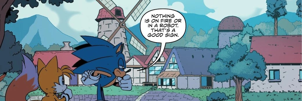 sonic the hedgehog's banner