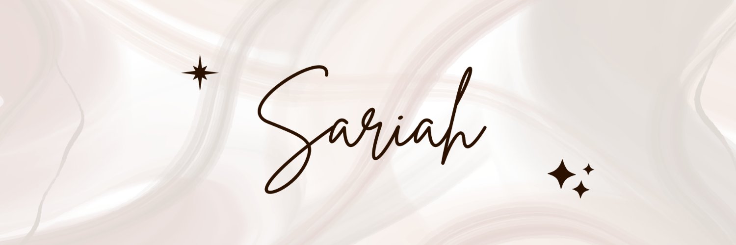 sariaaahhhh's profile banner image