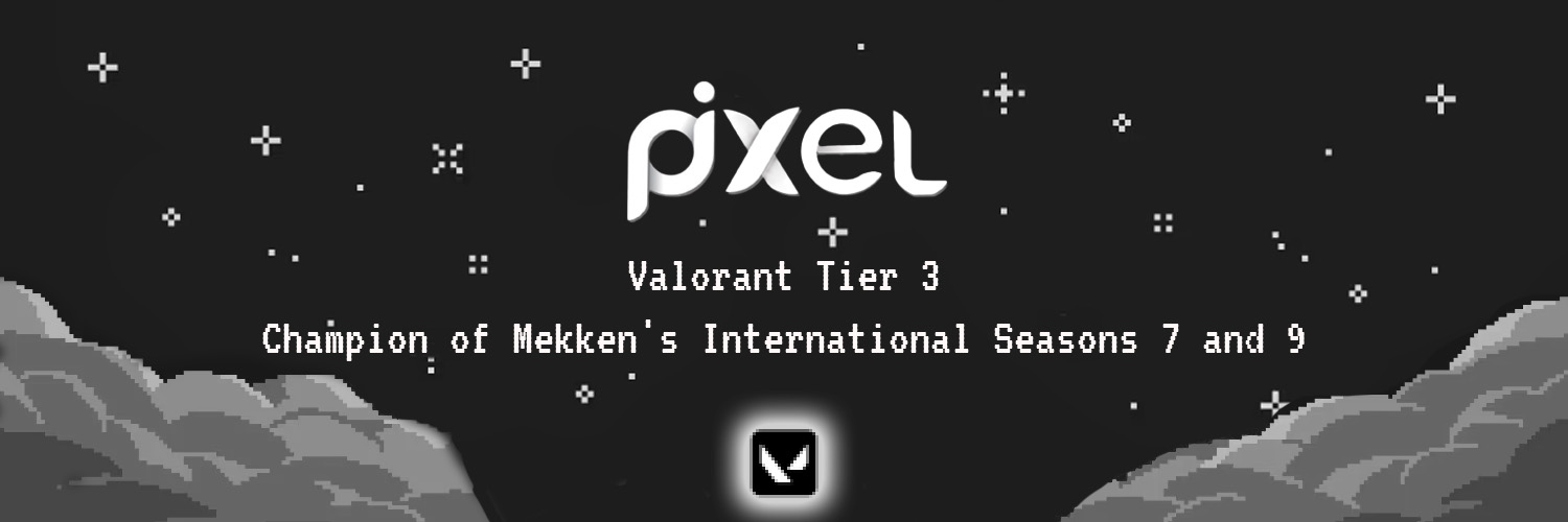 Pixel Valorant banner