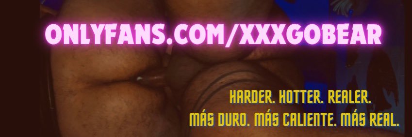 xxxgobear banner