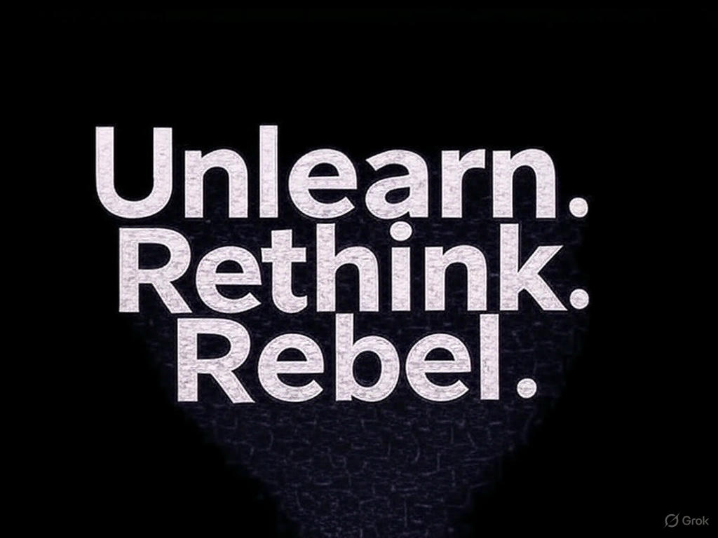 Think Rebel's banner