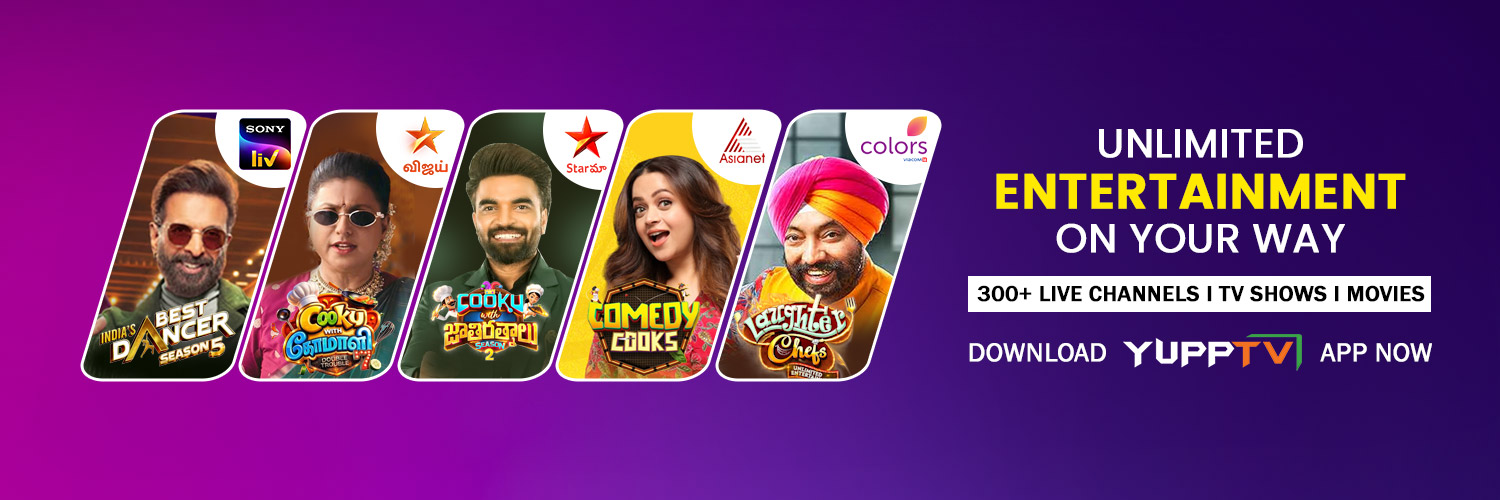 yupptv's profile banner image