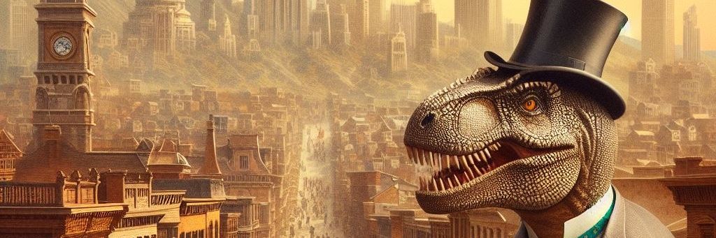 Dr. Pinkerton Chantasaur banner