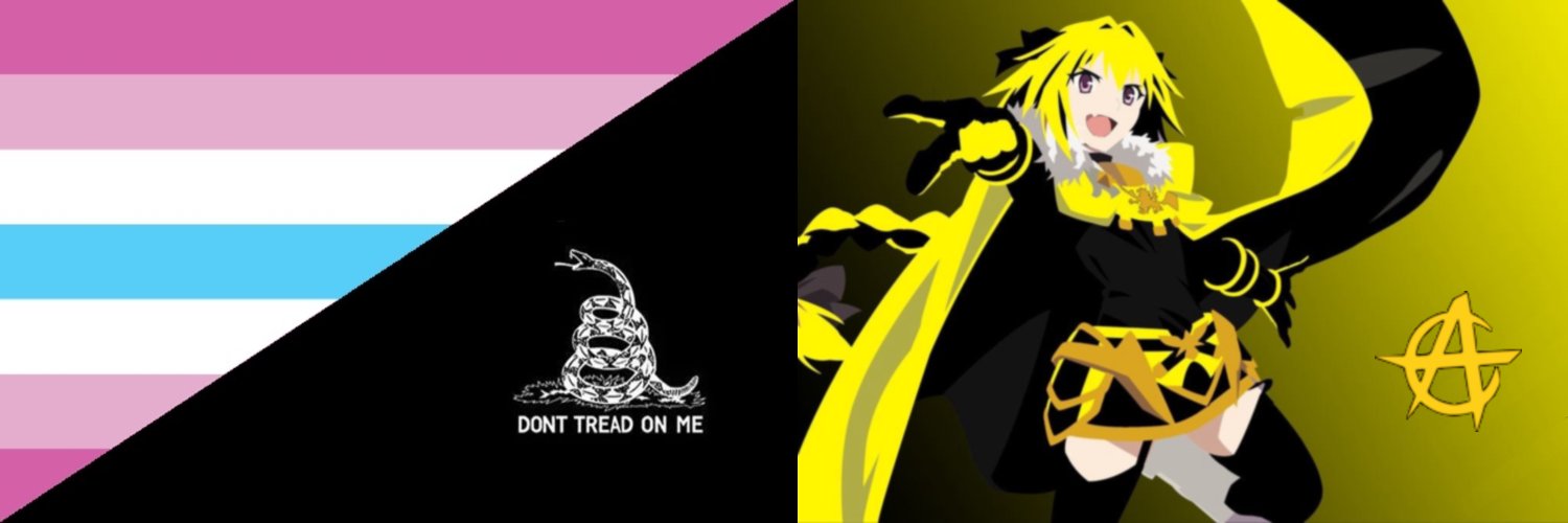 Ancap Femboy 🏴🟨 banner