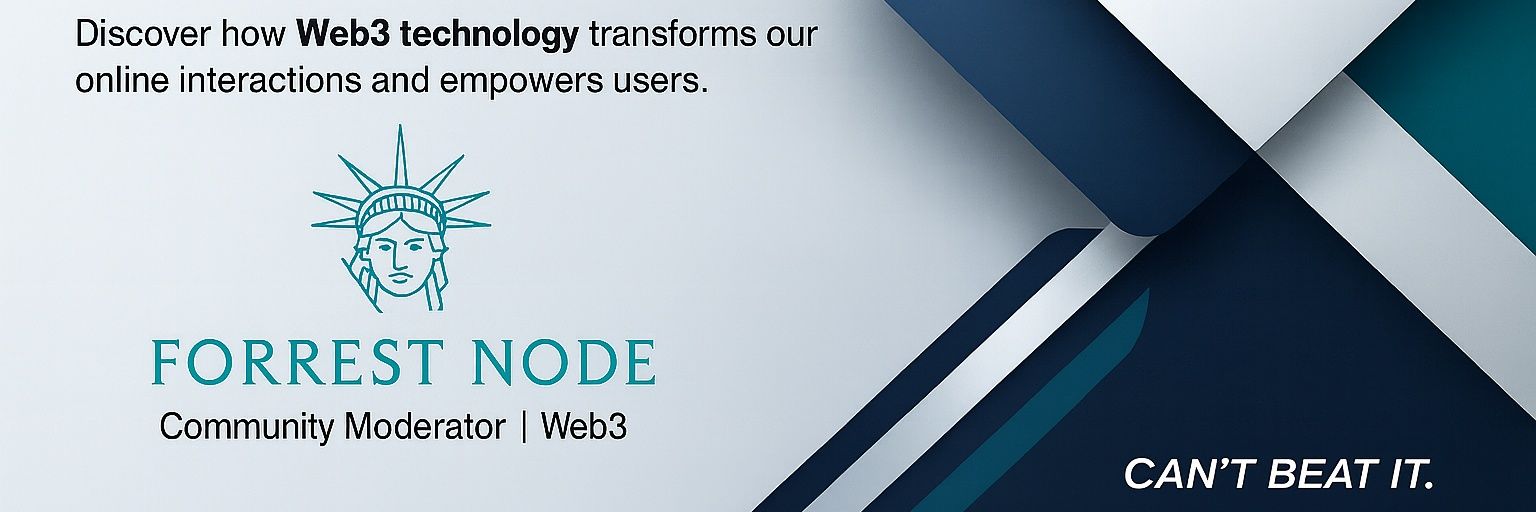 ForrestNode 🌲⚡ | Web3 Mod & Strategist banner