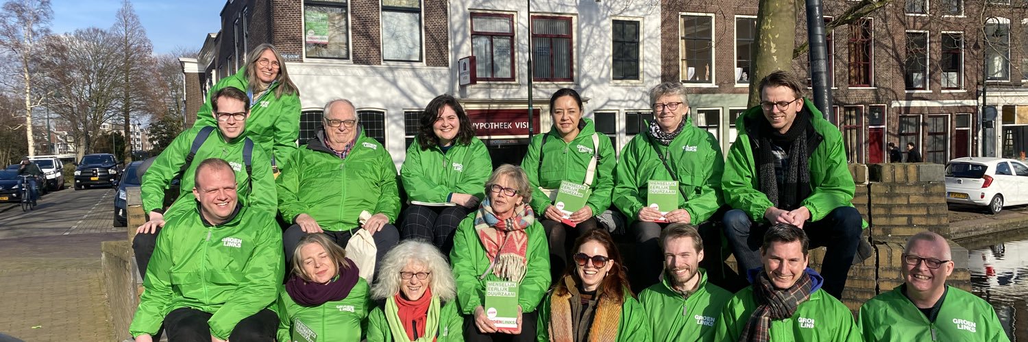 GroenLinks Gouda banner