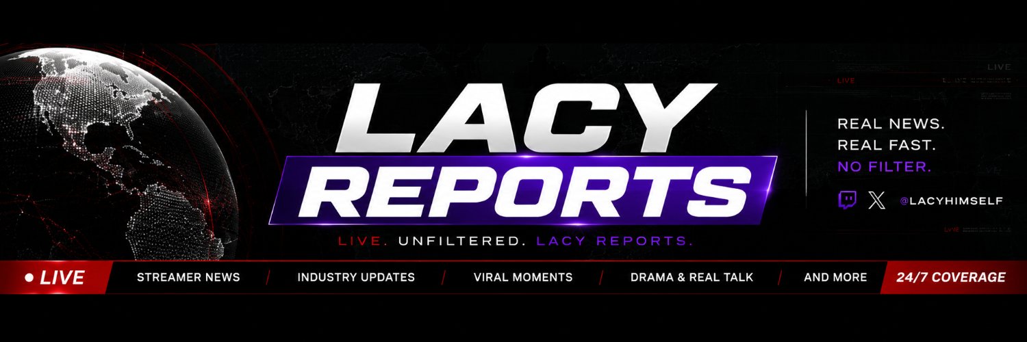 Lacy Reports banner