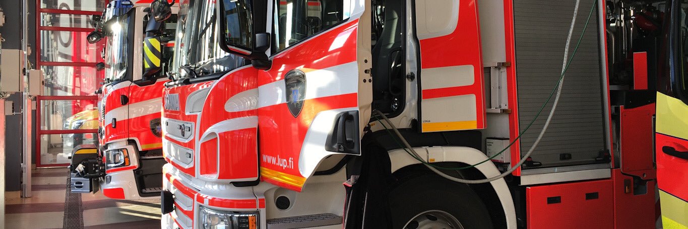 L-U pelastuslaitos banner