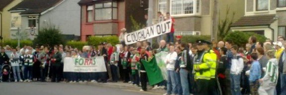 Cork City FC Supporters Club banner