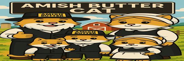 Amish Butter Cat banner