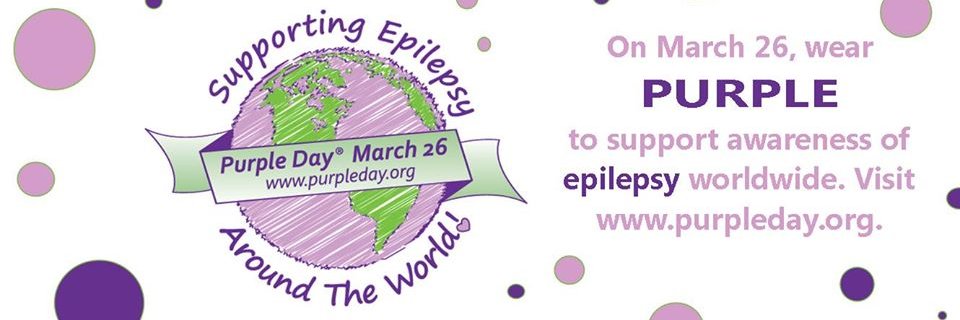 Purple Day banner