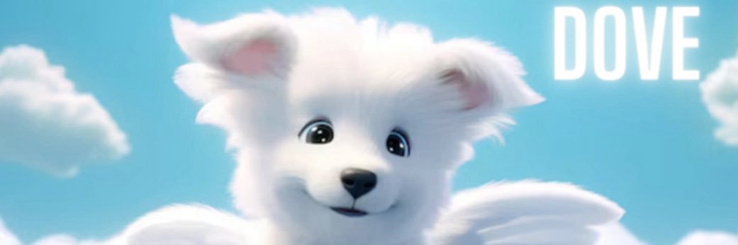 Dove The Dog banner