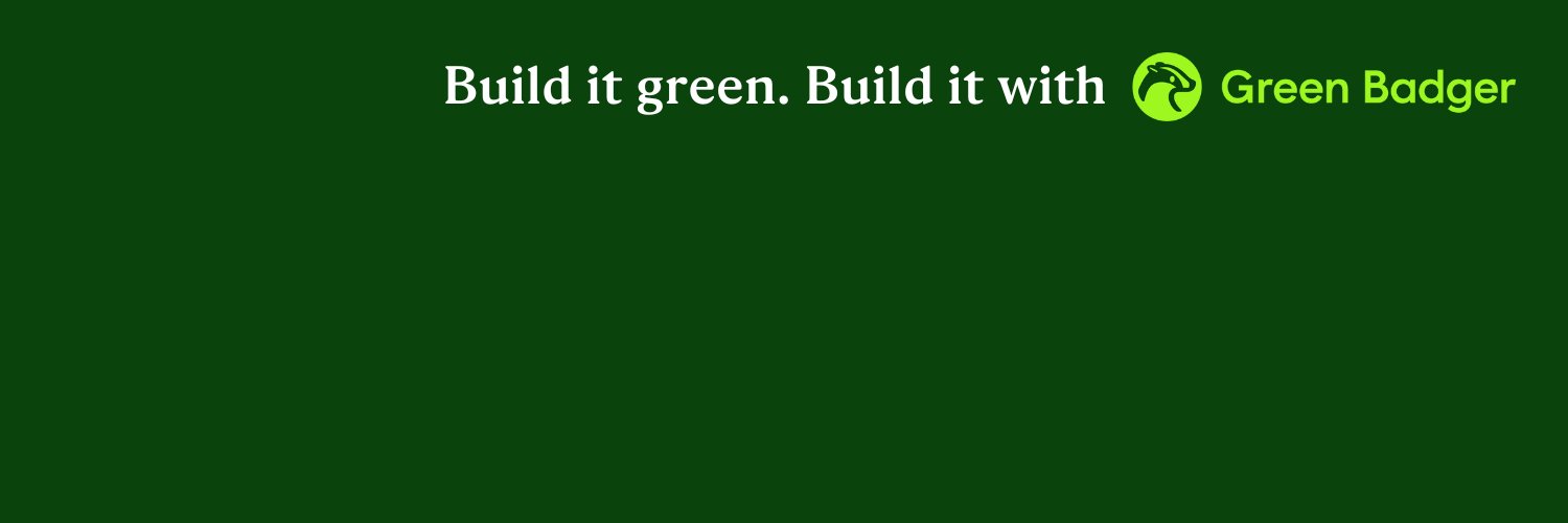 Green Badger banner