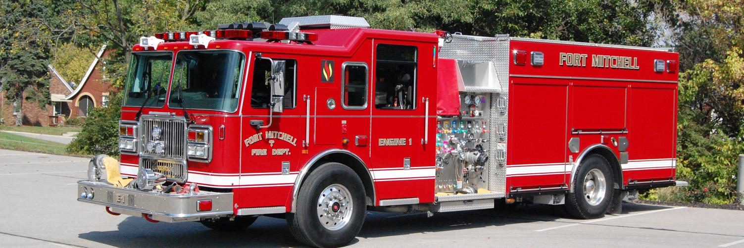 FORT MITCHELL FIRE DEPARTMENT banner