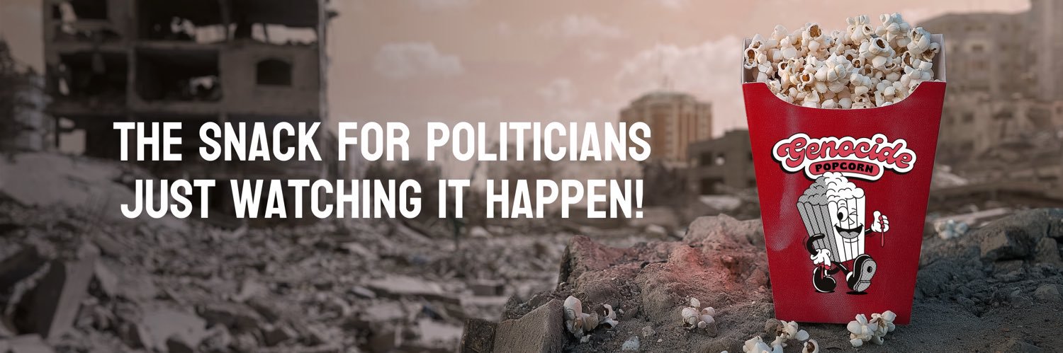 Genocide Popcorn banner