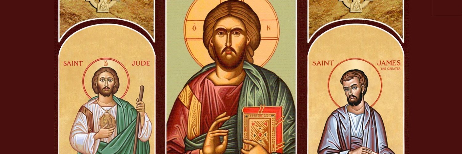 St. Jude & St. James Church's banner