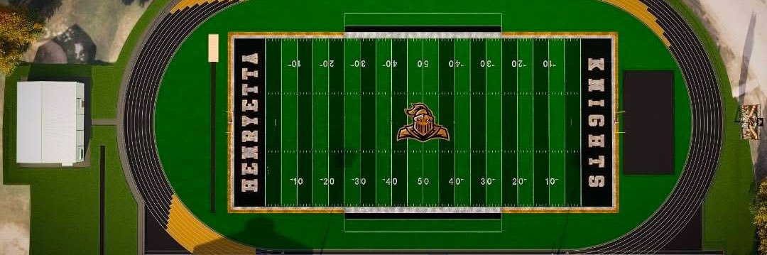 Henryetta Knights Football banner