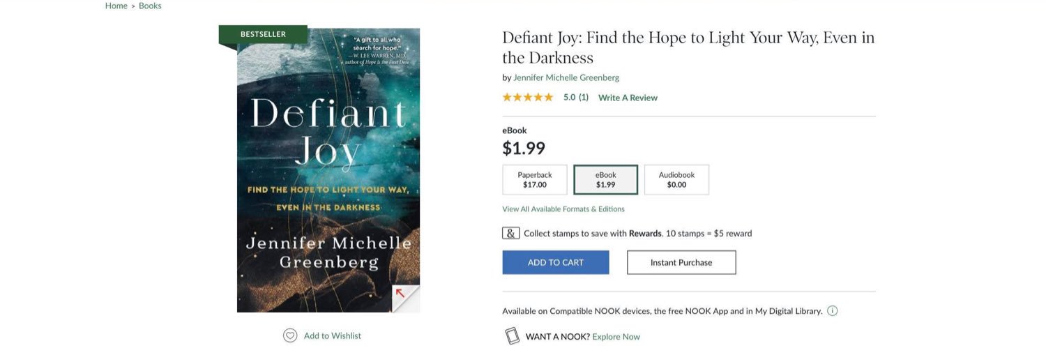 Jennifer Greenberg 🕊️'s banner