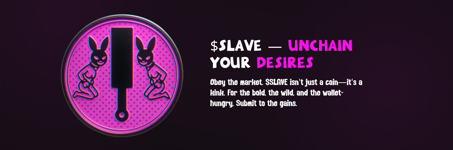 Slave Coin $SLAVE banner