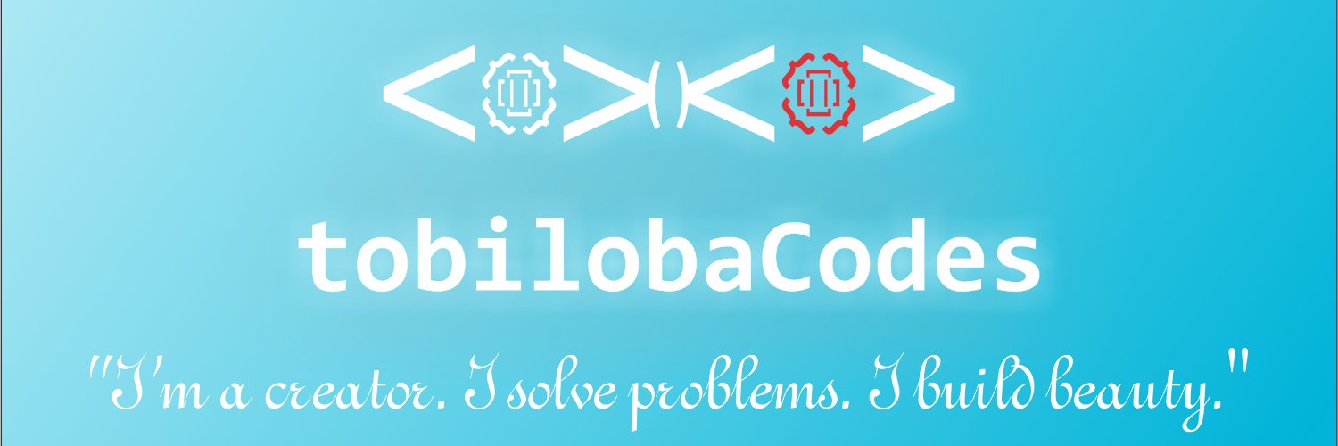 Tobiloba Sulaimon | Web Developer's banner