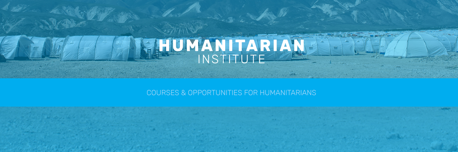 Humanitarian Inst. banner