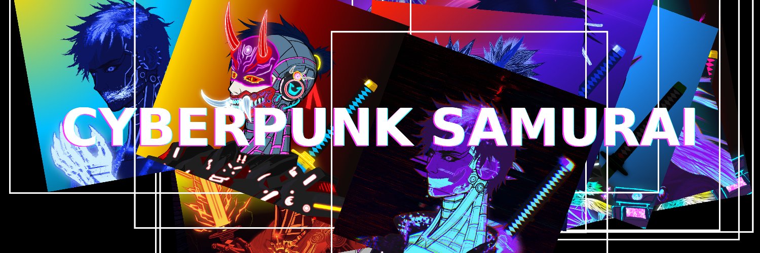 Cyberpunk Samurai NFT banner