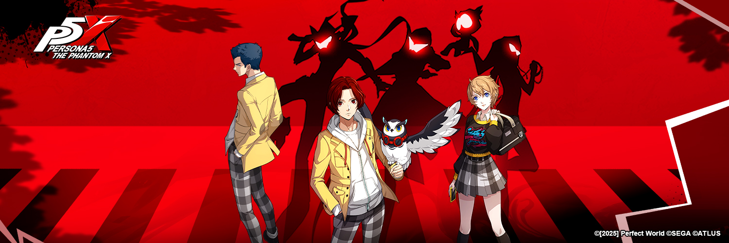 Persona5: The Phantom X's banner