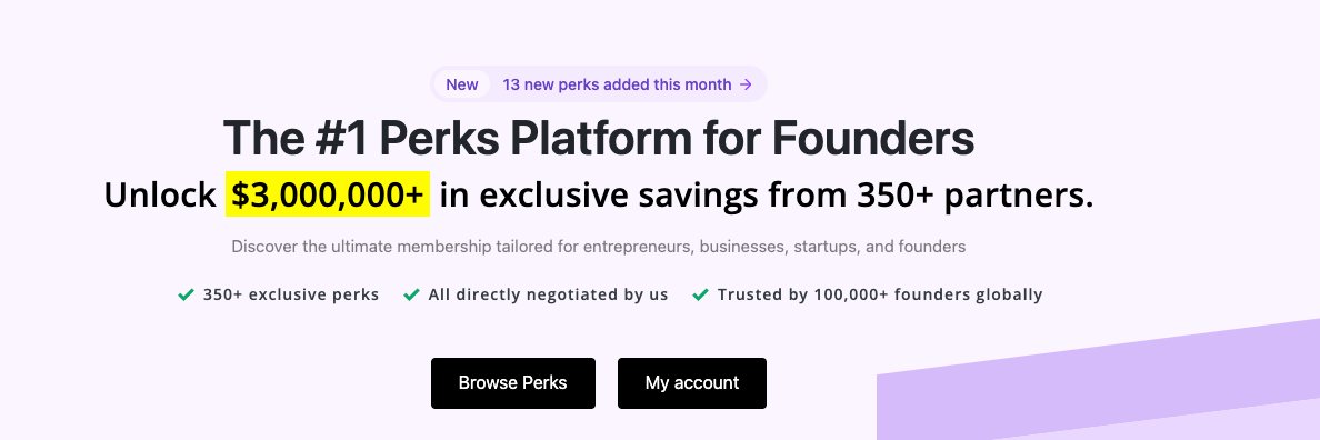 Max - FounderPass banner