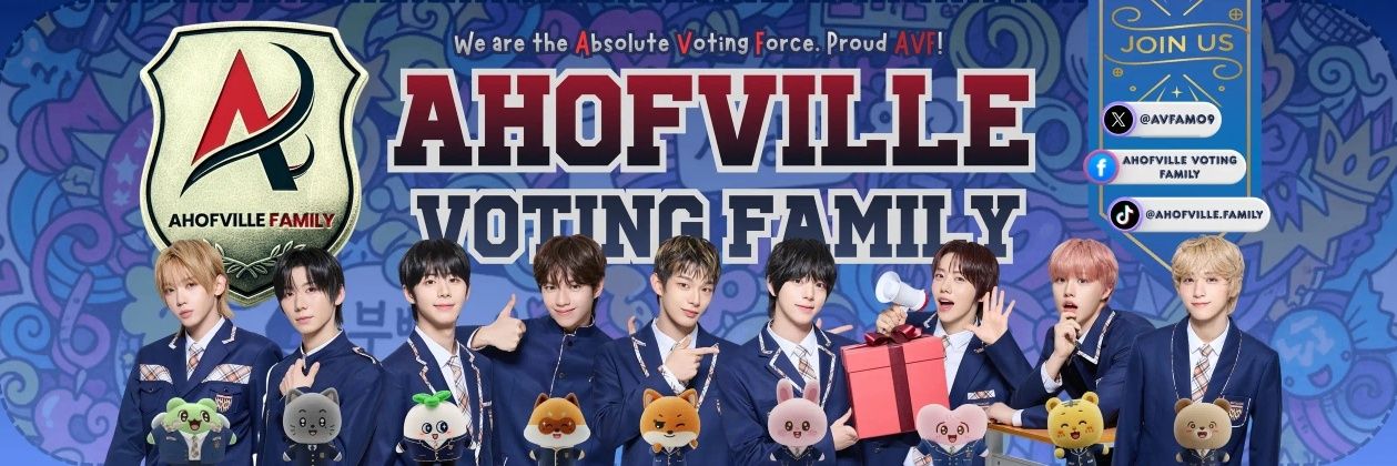 AHOFVILLE VOTING FAMILY banner