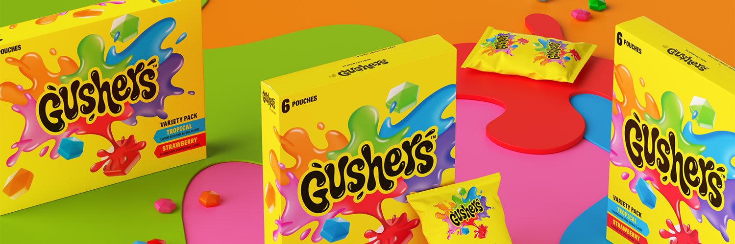 Gushers banner