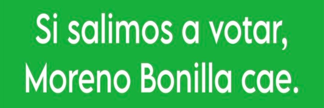 Andalucía VOTA por favor banner