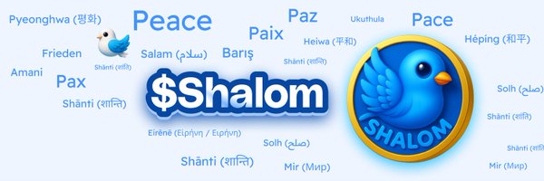 Shalom_Token Profile Banner