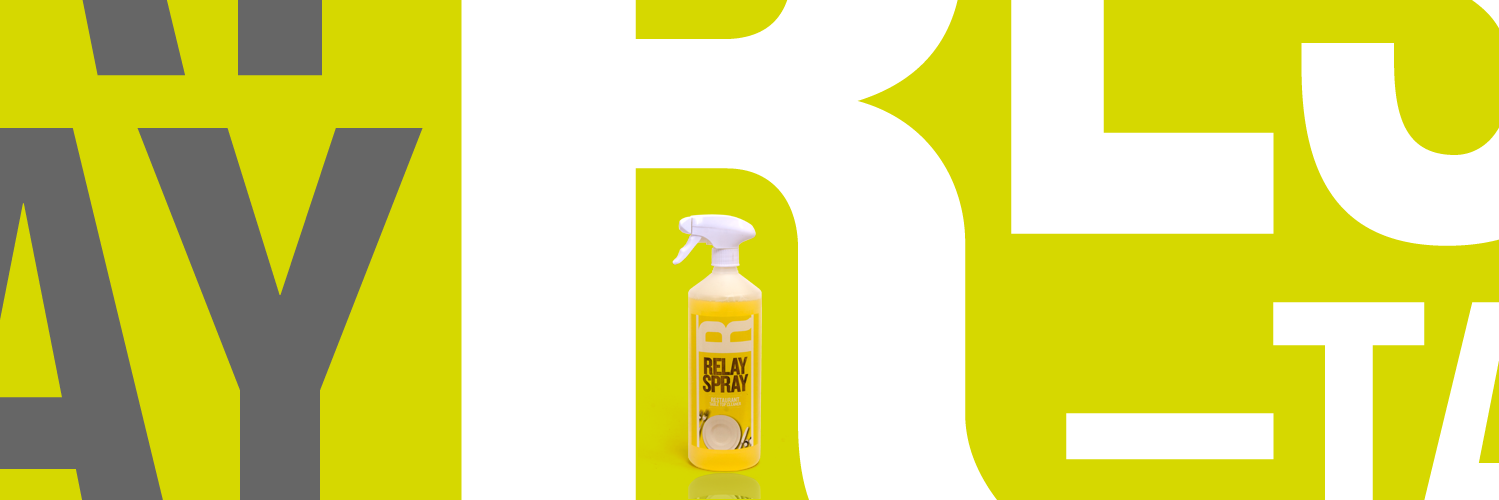 Relay Spray banner