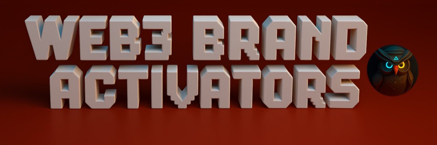 Web3 Brand Activators 🦉 banner