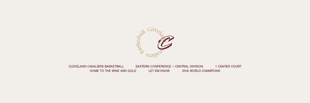 Cleveland Cavaliers's banner