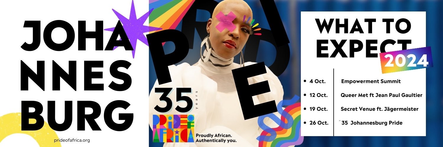 Johannesburg Pride banner