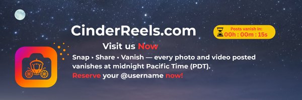 CinderReels Profile Banner