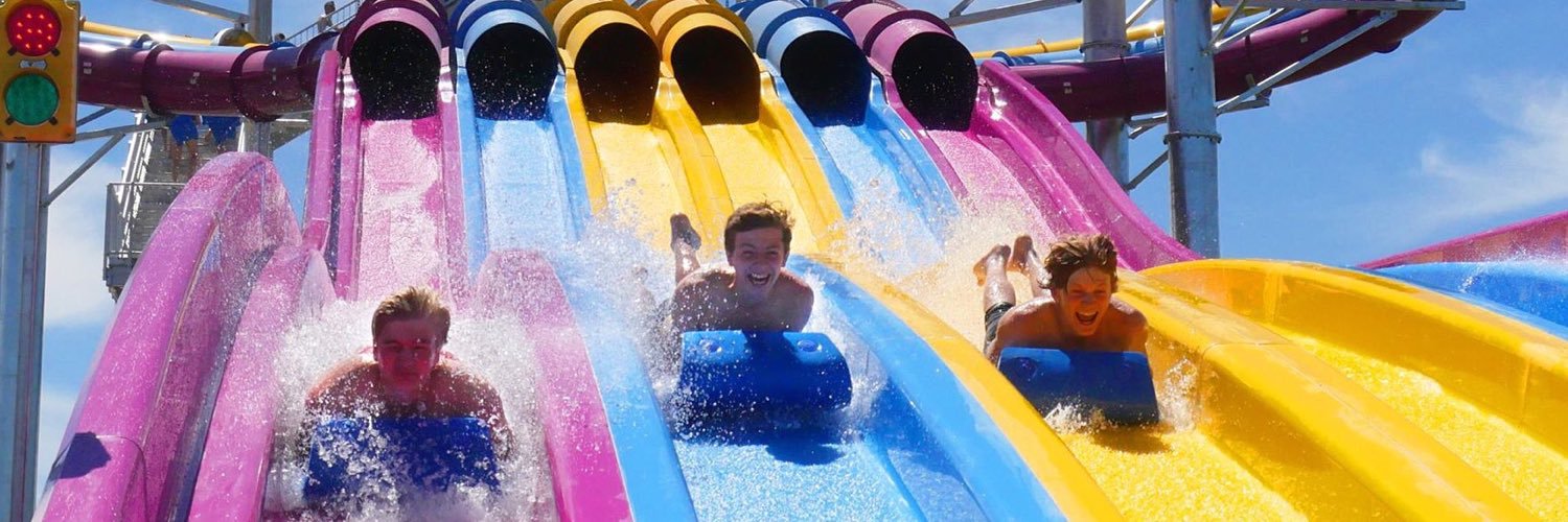 Silverwood Theme Park banner