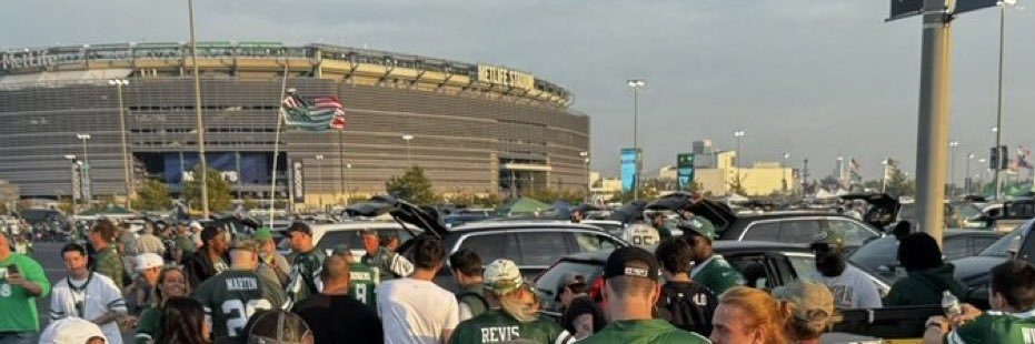 Jets Singles Tailgate banner