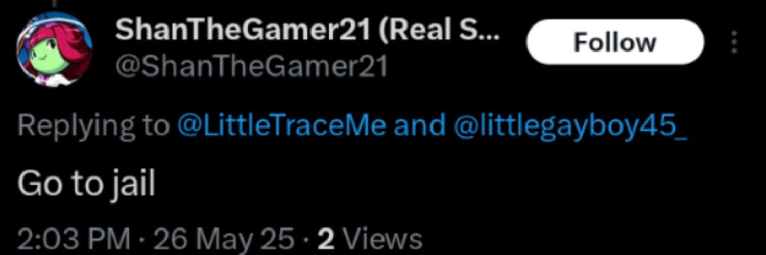 littlegayboy45_ is a bad user banner