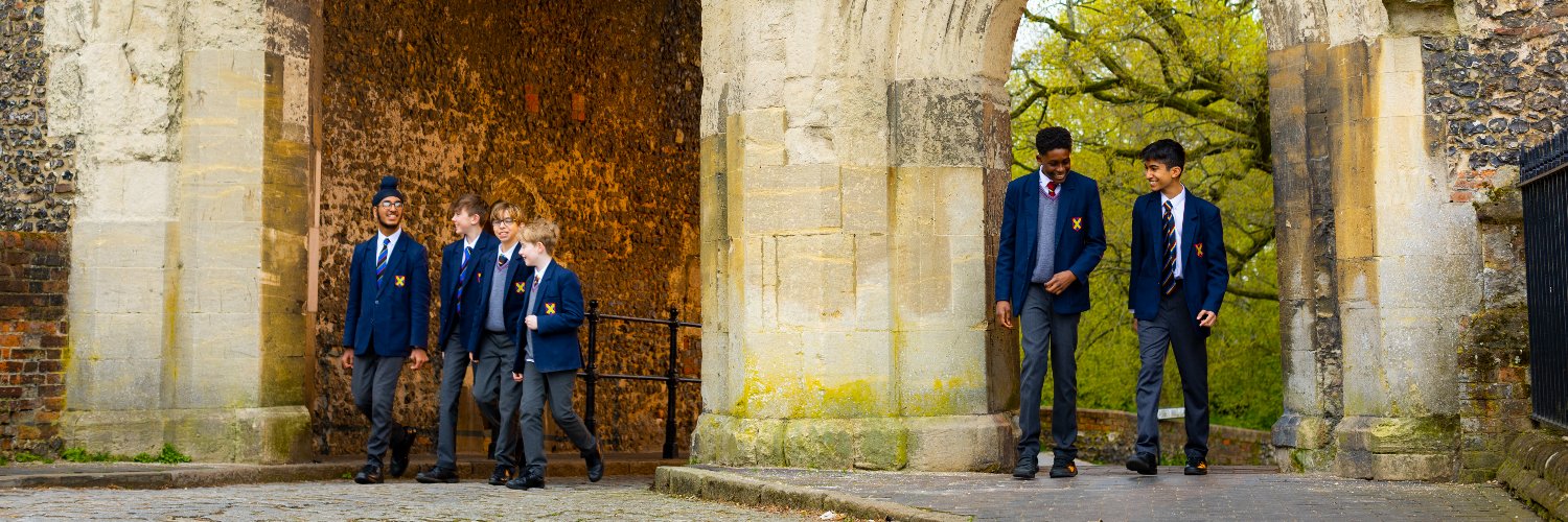 St Albans School banner