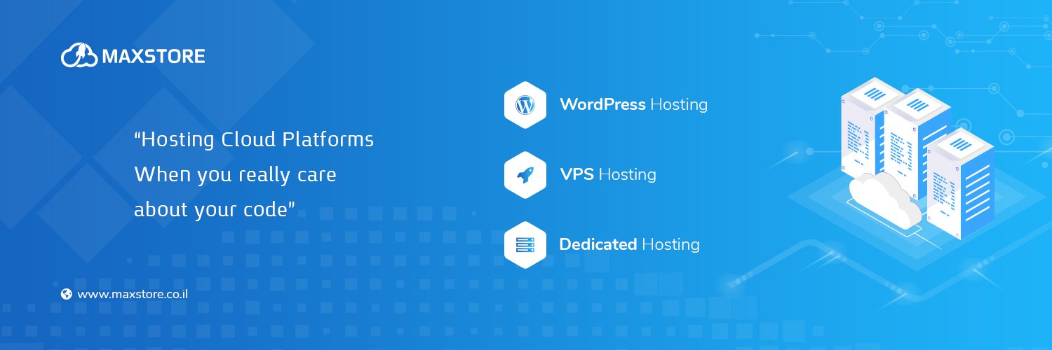 Maxstore Cloud Platforms banner