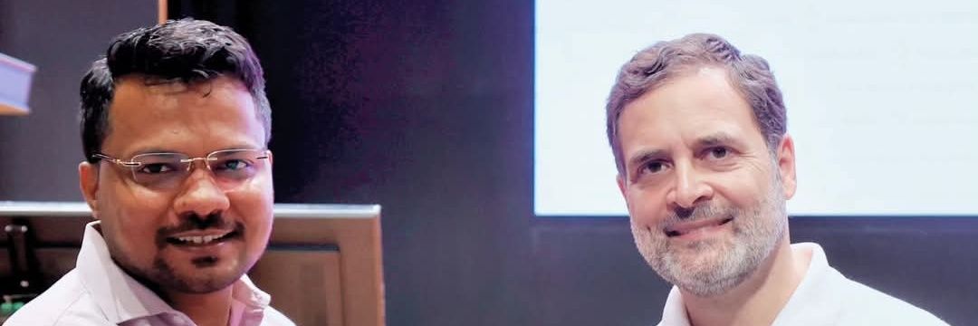 Prashant Kanojia's banner