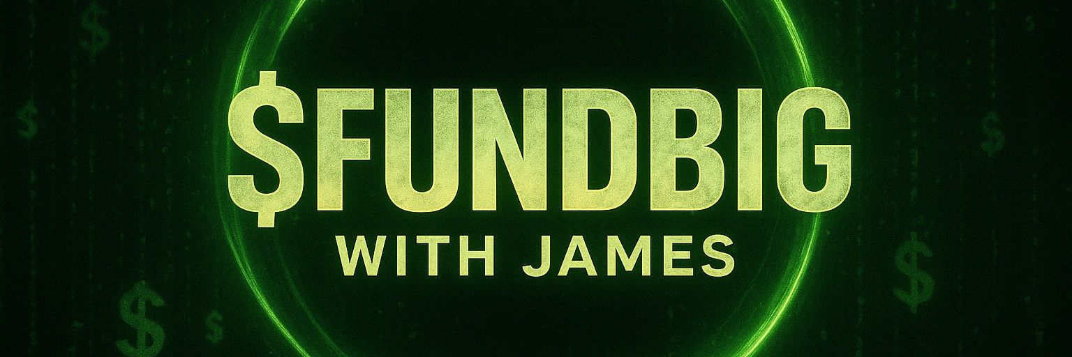 $FundBig With James banner