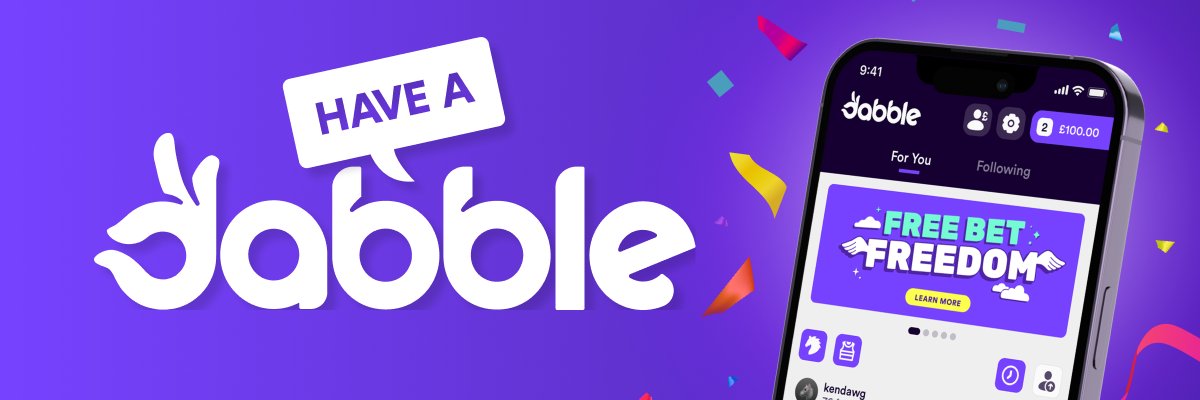 Dabble UK banner