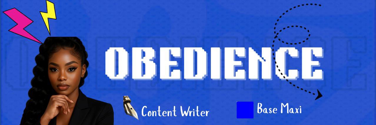 OBEDIENCE 💙 banner