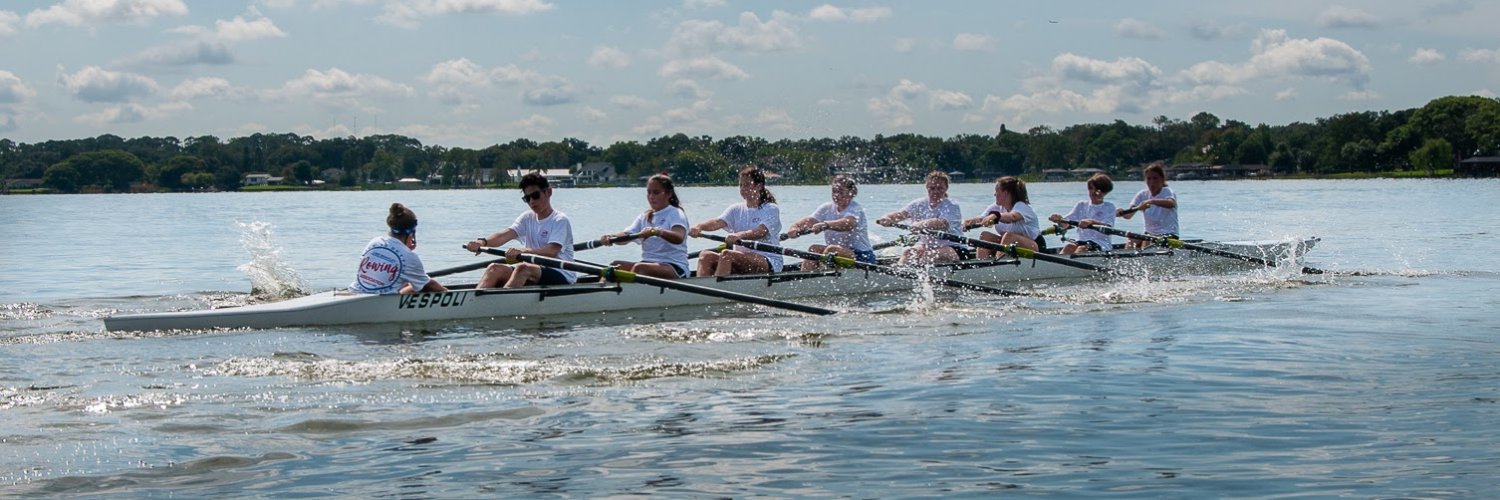 Lake Brantley Rowing banner