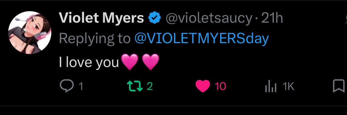 VIOLET MYERS Daily banner