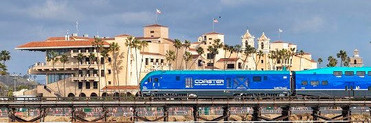 North County Transit - San Diego Railroad banner